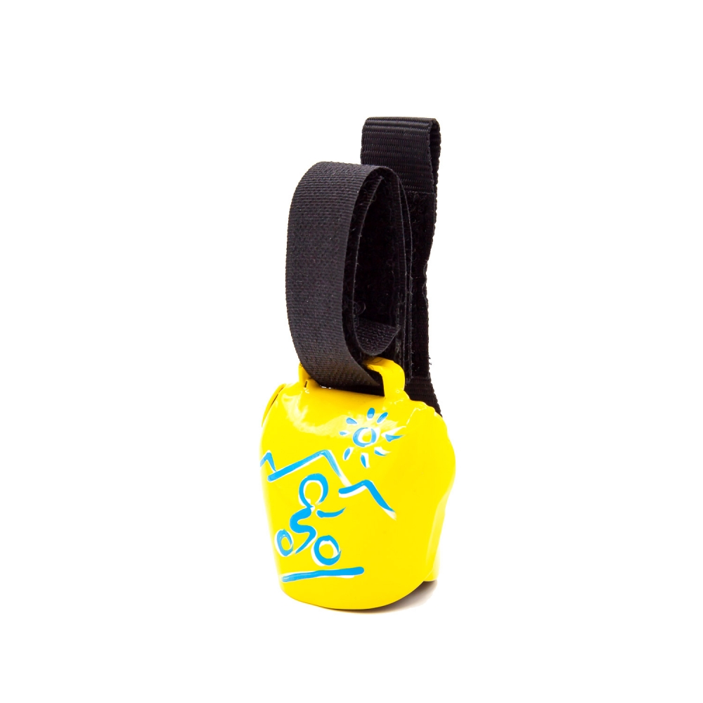 swisstrailbell® yellow " blue biker"